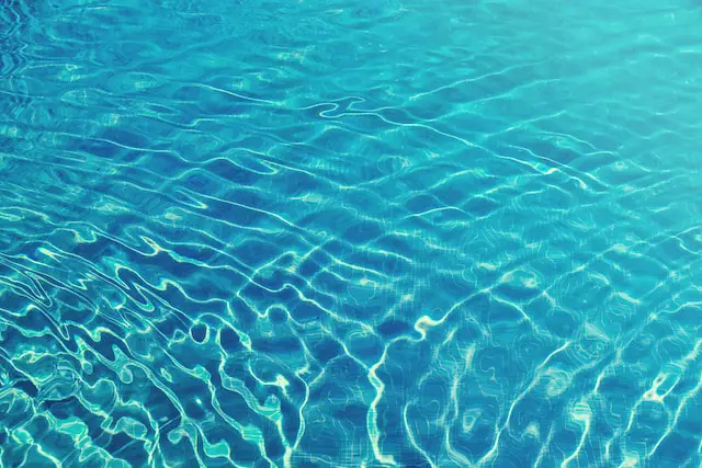 Shock your pool with chlorine every two weeks 